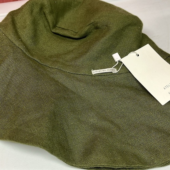 Atelier Des Femmes Olive Green Women\'s Bucket Hat new with tags o/s main image 5